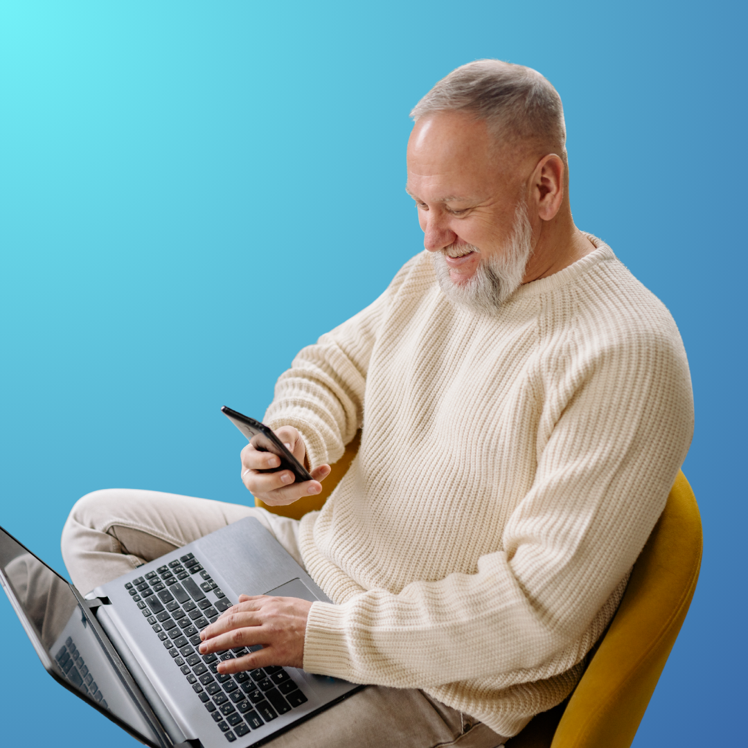 You reach out