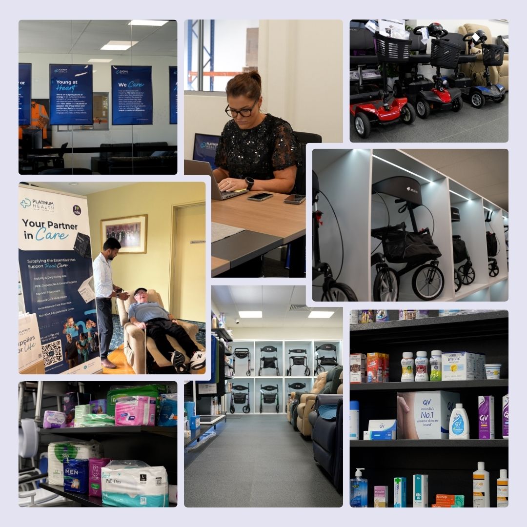 Platinum Health showroom