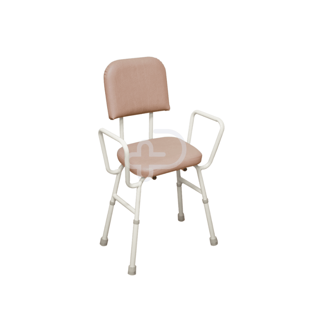 Aspire Kitchen/Perching Stool Champagne Vinyl