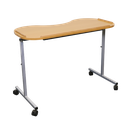 Aspire Overchair Table Beech Laminate