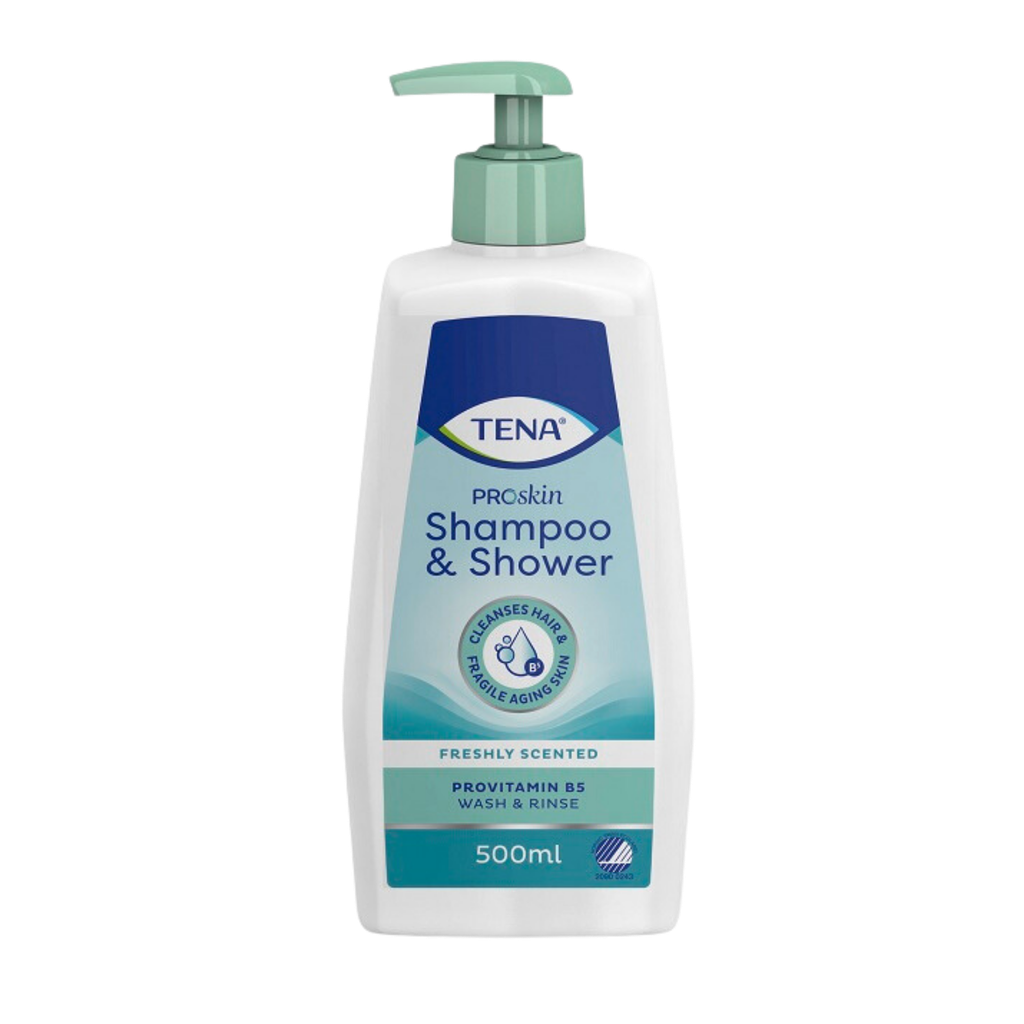 Tena ProSkin Shampoo and Shower 500ml