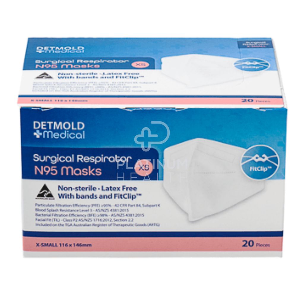 N95 Surgical Respirator with Fitclip
