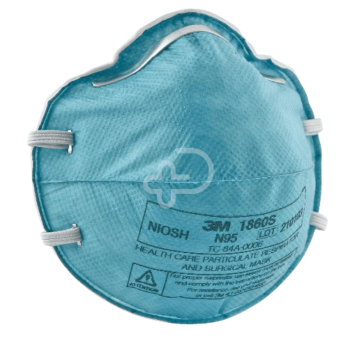 [3M1860S] 3M 1860S N95 Small Cup Respirator