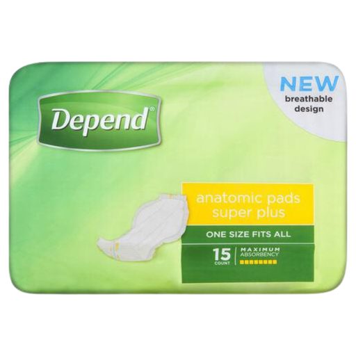 [19970] Depend Anatomic Super Plus Pads