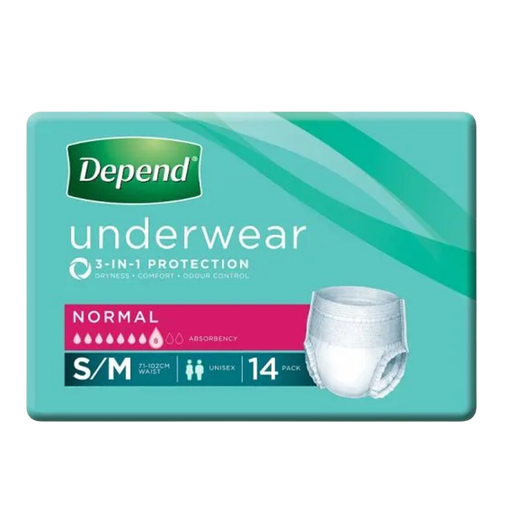 Depend Unisex Underwear Normal