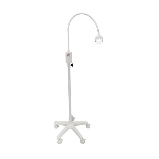 6W LED Examination Light Including Mobile Base and Wall Mount