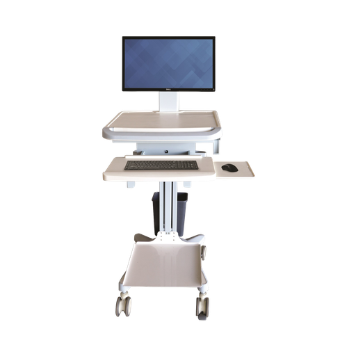 [MWST] Computer Trolley With Printer Shelf