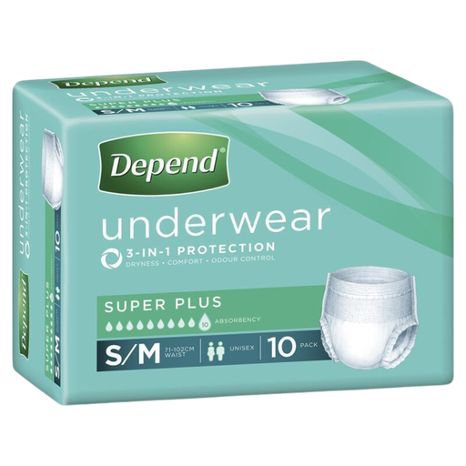 Depend Unisex Underwear Super Plus
