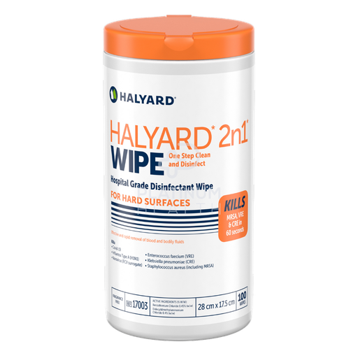 [17003] Halyard 2n1 Wipe Canister