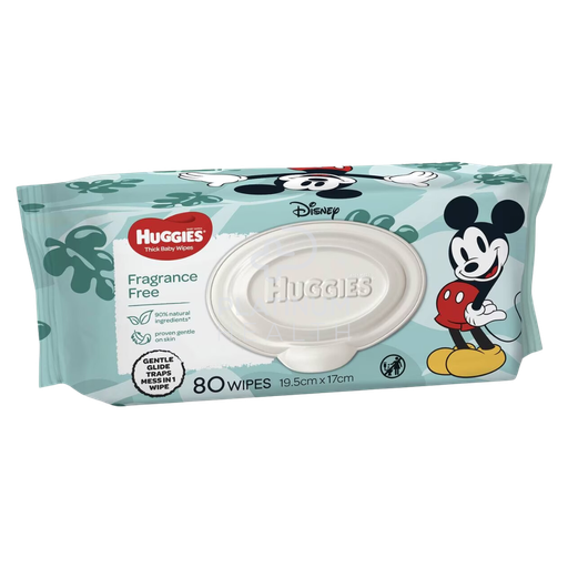 [24391] Huggies Baby Wipes Unscented Refill