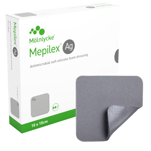 Molnlycke Mepilex Ag Silver Foam Dressing