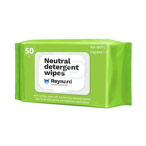 [RHS201] Reynard Neutral Detergent Wipes Soft Pack 20 x 33cm