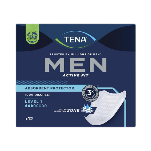 [750658] Tena Men Active Fit Absorbent Protector Level 1
