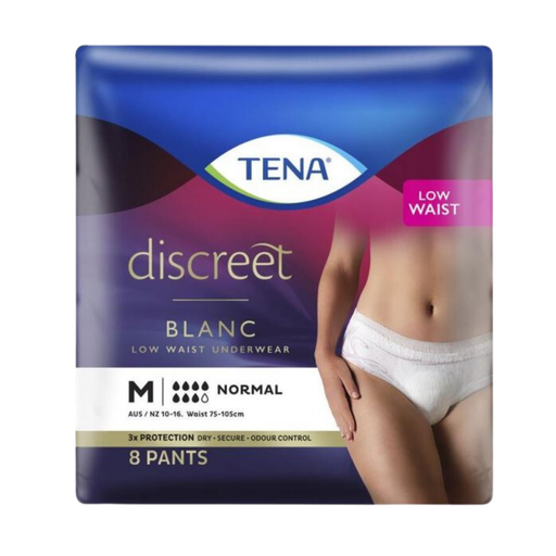 Tena Pants Women Discreet Blanc