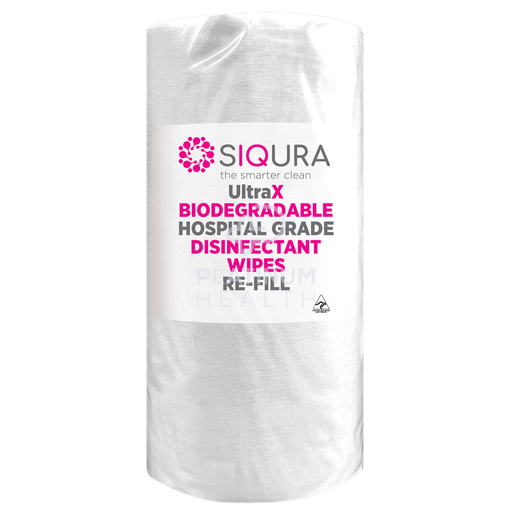 [SQ-483] Siqura UltraX HG Large Biodegradable Wipes - Refill