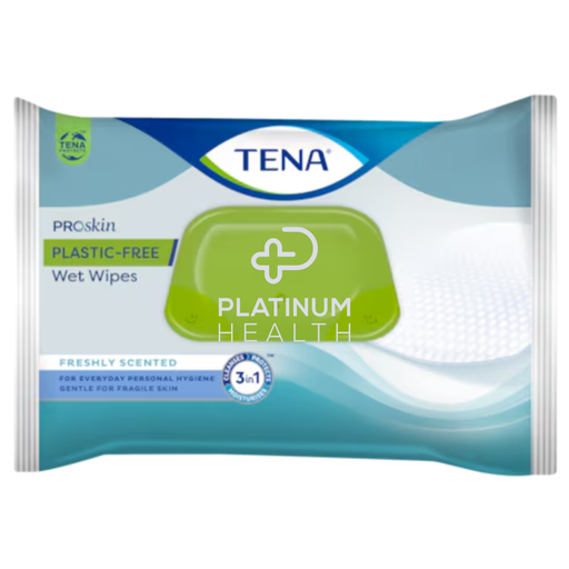 [9766] TENA Plastic Free Wet Wipes