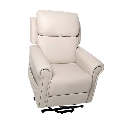 [S19404] AAL - Quad Motor with Head & Lumbar Power Royale Chadwick Leather Taupe Beige