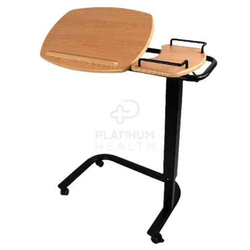 [S11199] Royale Medical Over Bed Table with Tilting Split table