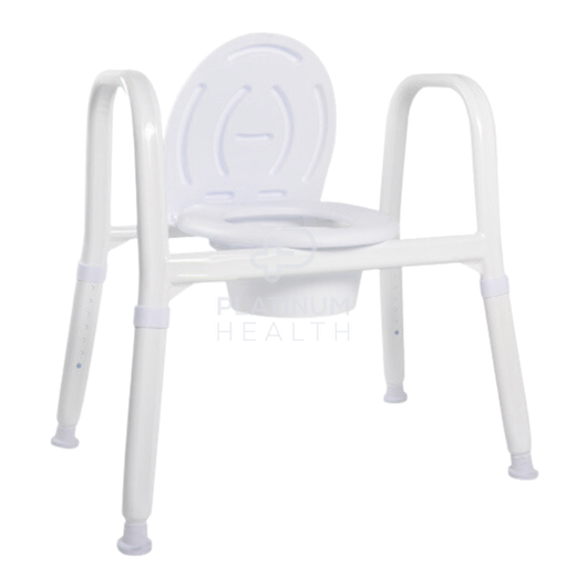 Royale Medical  Premium Bariatric Over Toilet Aid - Aluminium Rust Free