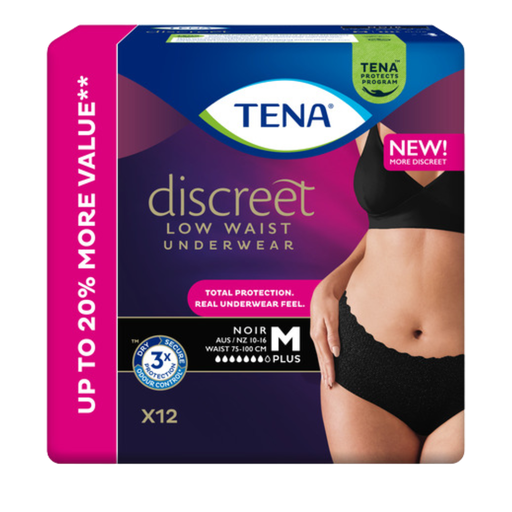 Tena Pants Women Discreet Noir *New